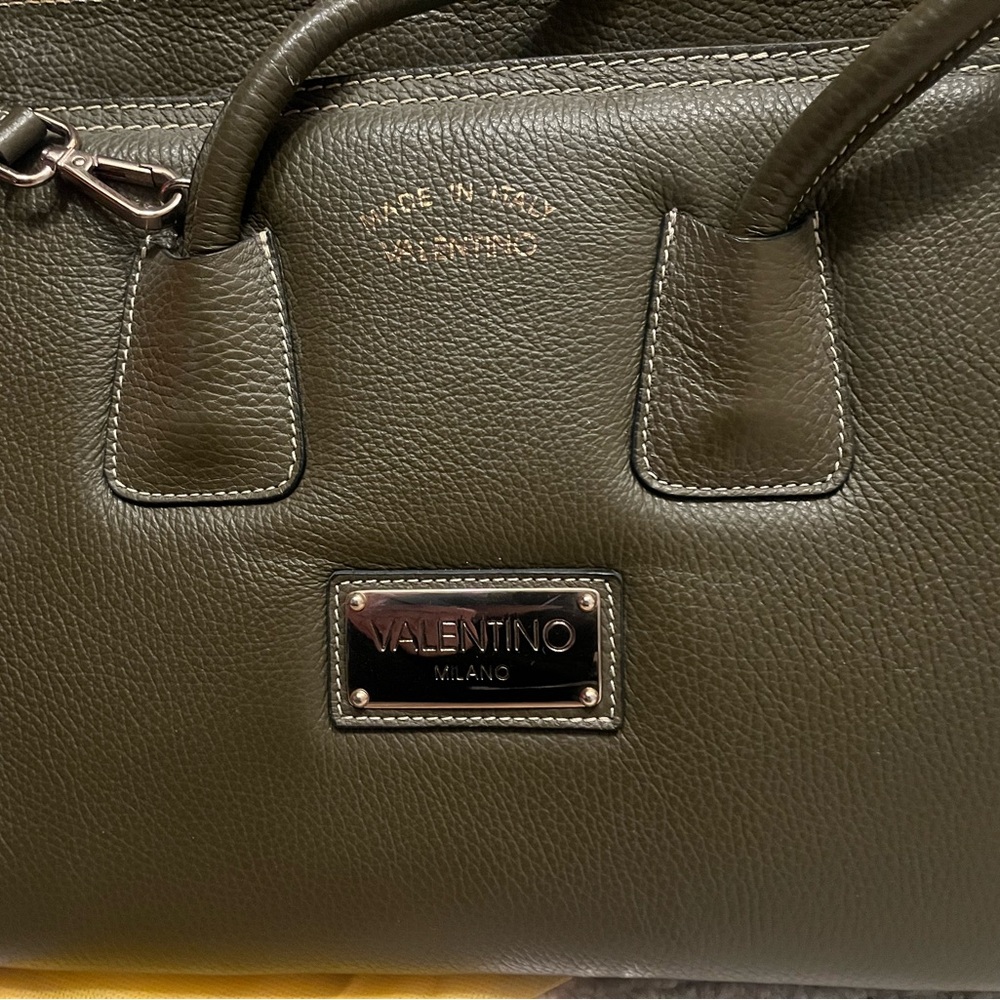 Valentino By Mario Valentino Olive Crossbody Bag